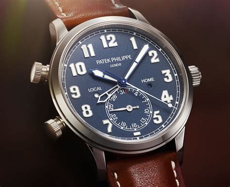 patek philippe pilot travel time.